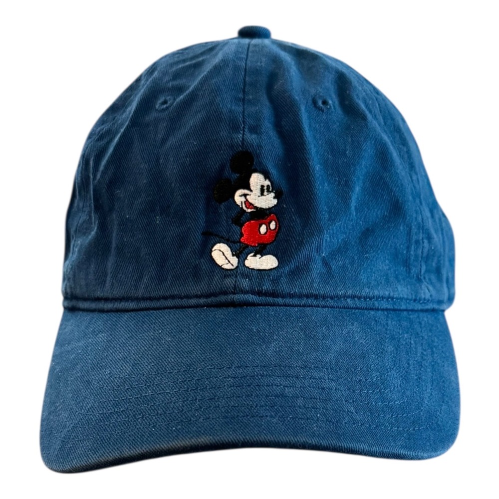 Disney Blue Cap with Mickey Mouse Embroidery